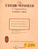 Taylor-Winfield-Taylor Winfield No. 185-E Tri-Phase Welding Machine Operators Instruction Manual-185-E-Tri-Phase-01